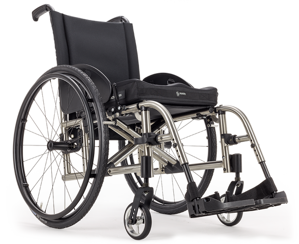 KI MOBILITY Catalyst 5Ti Folding Wheelchair
