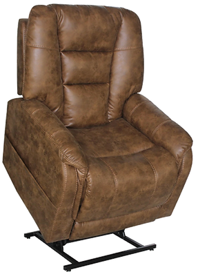 THEOREM Mercer Dual motor lift chair with headrest and lumbar