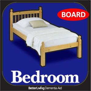 BETTERLIVING Orientation Signage Bedroom Foam Board 