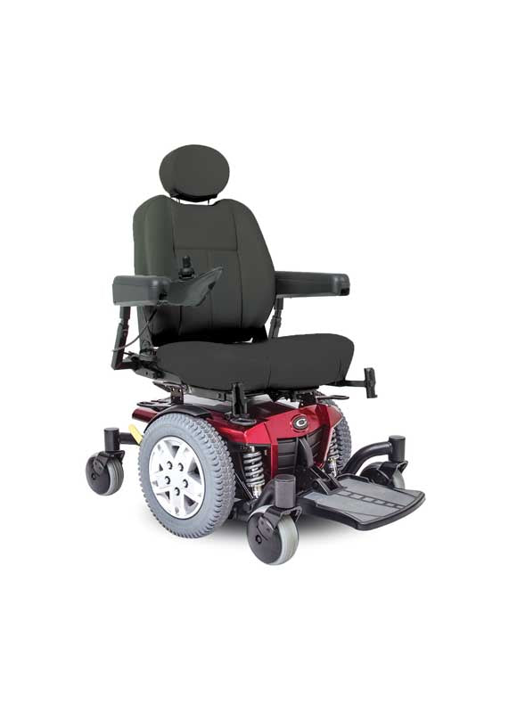 PRIDE Jazzy 623 Wheelchair High Back Seat And Foot Board