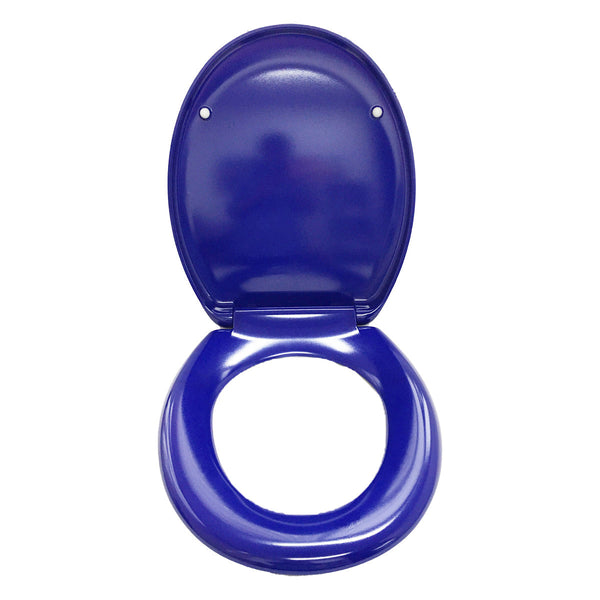 BETTERLIVING Toilet Seat Cognitive Assistance Blue Top and Bottom Fixing