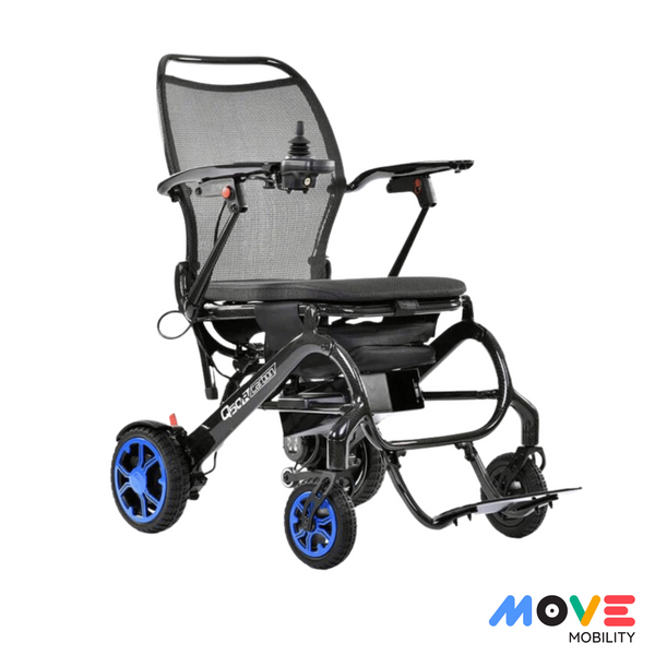 Quickie Q50 R Carbon Fibre Folding Power Wheelchair