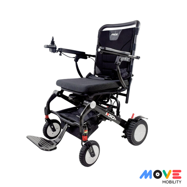 PRIDE iGO Folding Power Wheelchair Carbon Fibre