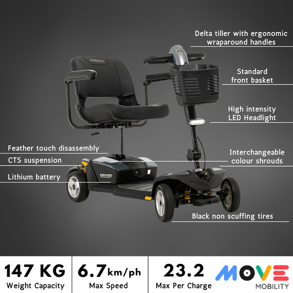 Buy PRIDE Go Go Endurance Scooter | Move Mobility