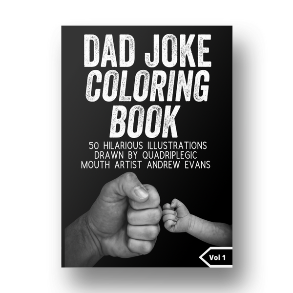 Dad Joke Coloring Book, Volume 1