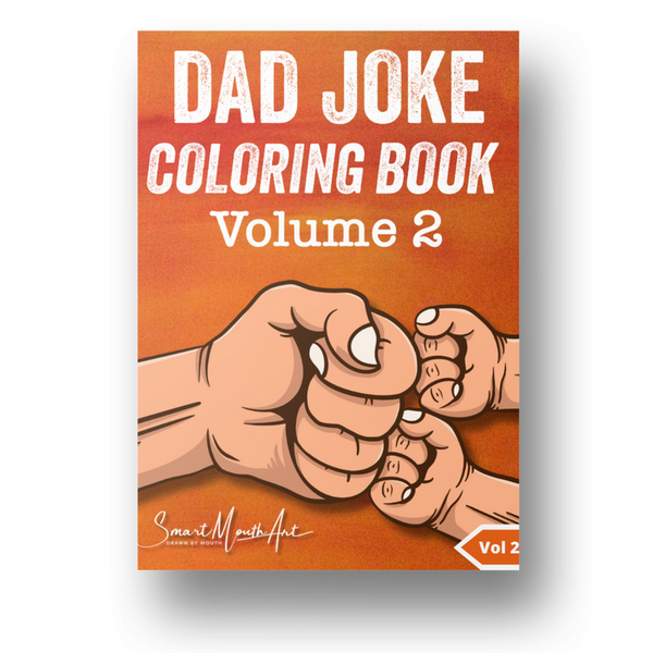 Dad Joke Coloring Book, Volume 2