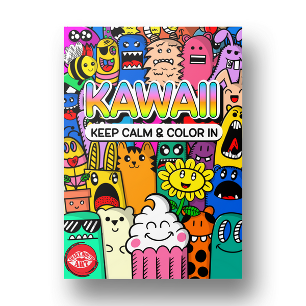 Kawaii Coloring Book, Volume 1