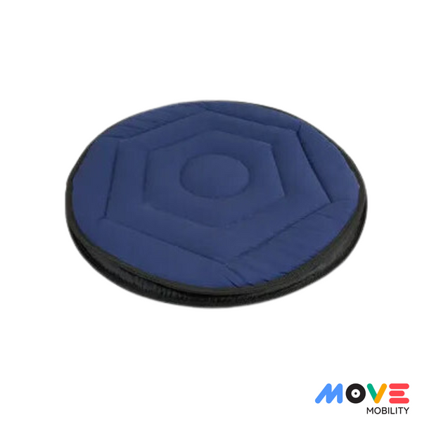 PEAK Swivel Cushion Non-Slip Base and Quilted Top Panel
