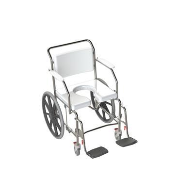 KCARE Self Propel Mobile Shower Commode With Swingaway Footrest - 550MM