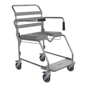 ASPIRE Commode Attendant Propelled Weight Bearing Platform Toilet Chair