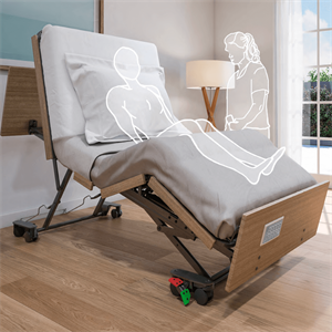 AIDACARE King Single 4 Function Bed