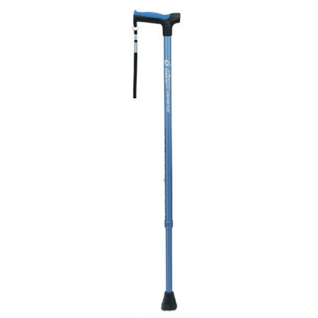 AIRGO ComfortPlus Aluminum Cane With Derby Handle Cushion Grip