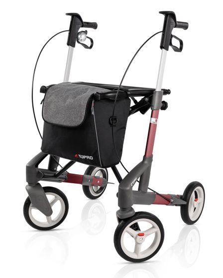 RED TOPRO Troja 5G Rollator With Backrest