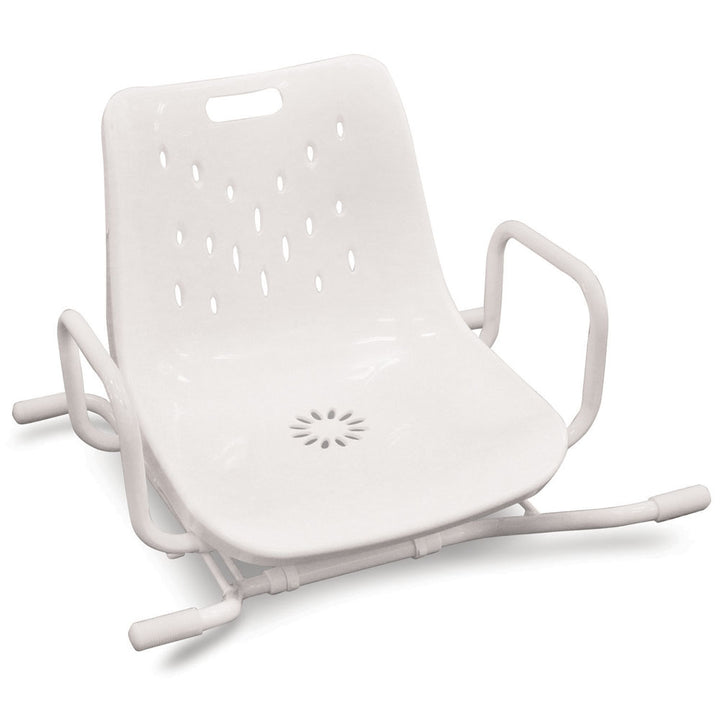 CARE QUIP Bath Seat Swivel Aluminum Powdercoated