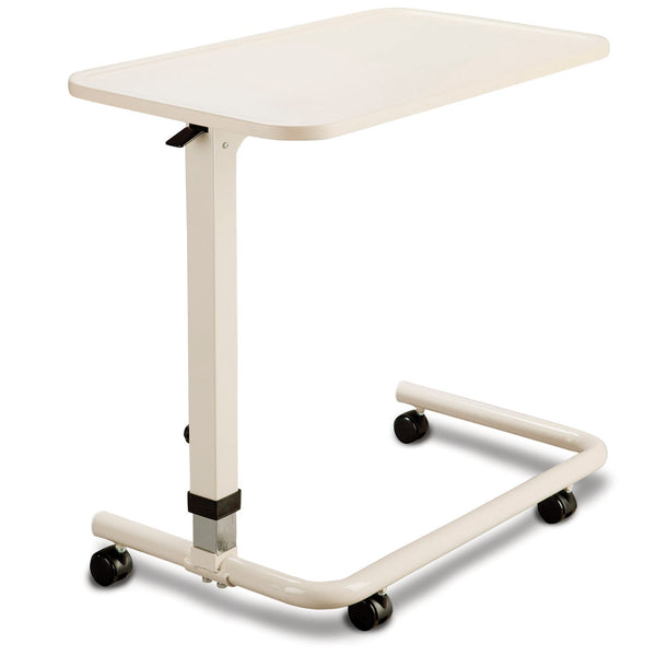 CARE QUIP Overbed Table Spring Assisted Non Tilting Top