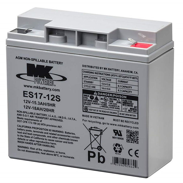 PRIDE MK 17AMP Battery