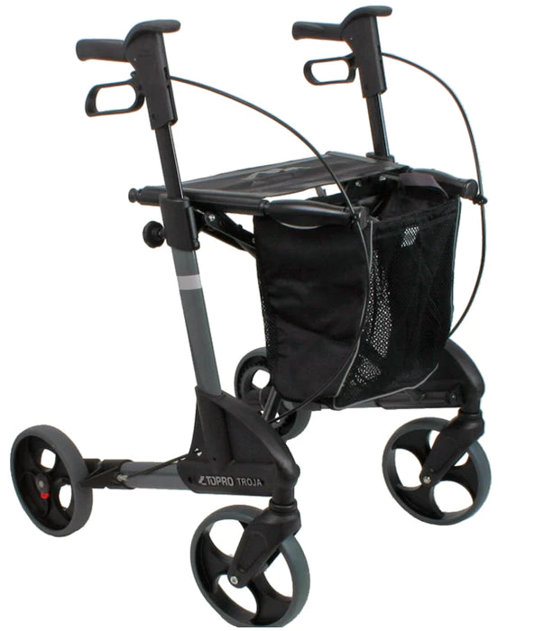 TOPRO Neuro Safety Brake Rollator With Backrest